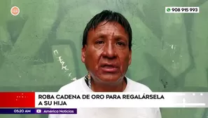 Roba cadena de oro para regalársela a su hija en el Centro de Lima. Foto y video: América Noticias