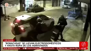 Los Olivos: Robacasas roban electrodomésticos y ropa en edificio
