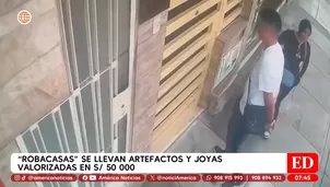 Robacasas se llevan más de S/ 56 mil en San Juan de Lurigancho. Foto y video: América TV