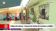 Roban en 2 PRONOEI y dejan sin fiesta de Navidad a niños