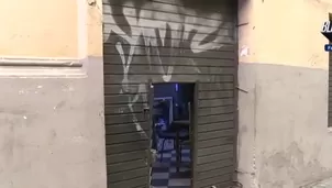 Sujetos roban joyería a metros de Palacio de Gobierno pese a estado de emergencia en el Cercado de Lima. / Video: América Noticias