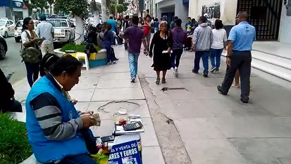 Cambistas piden mayor seguridad en la zona