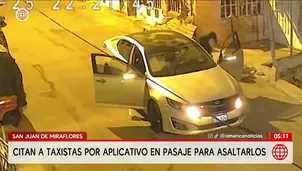 Roban a taxistas en San Juan de Miraflores. Foto y video: América Noticias