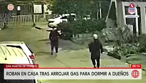 Roban en vivienda de San Martín de Porres. Foto y video: América Noticias