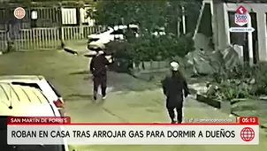 Roban en vivienda de San Martín de Porres. Foto y video: América Noticias