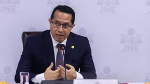 El presidente del Jurado Nacional de Elecciones (JNE), Roberto Burneo, aseguró que el sistema electoral trabaja de manera articulada con la ONPE./ Video: Canal N