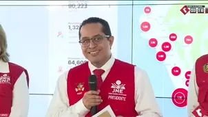 Presidente del organismo electoral informó que se han reportado incidencias con cédulas marcadas, pero aseguró que fueron atendidas conforme a ley con participación de la Policía y el Ministerio Público./ Video: Canal N