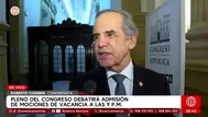 Roberto Chiabra aceptaría ser presidente si vacan a Boluarte