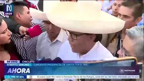 Candidato presidencial afirmó en Lambayeque que no promoverá expropiaciones y ratificó que buscará estabilidad macroeconómica. / Video: Canal N