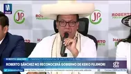 Roberto Sánchez no reconocerá eventual gobierno de Keiko Fujimori