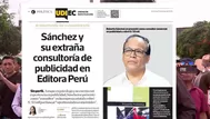 Roberto Sánchez es cuestionado por consultoría comercial en Editora Perú