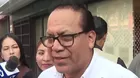Roberto Sánchez pide tranquilidad ante avance del conteo oficial