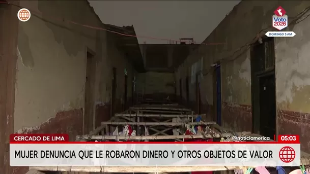 Robo de 20 mil soles en el Cercado de Lima. Foto: América Noticias