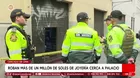 Robo de S/1 millón en joyería frente a Palacio de Gobierno