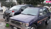 La camioneta Toyota Hilux azul metálico, modelo 1997, fue sustraída de las inmediaciones del hogar. / Video: Canal N