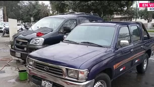 La camioneta Toyota Hilux azul metálico, modelo 1997, fue sustraída de las inmediaciones del hogar. / Video: Canal N