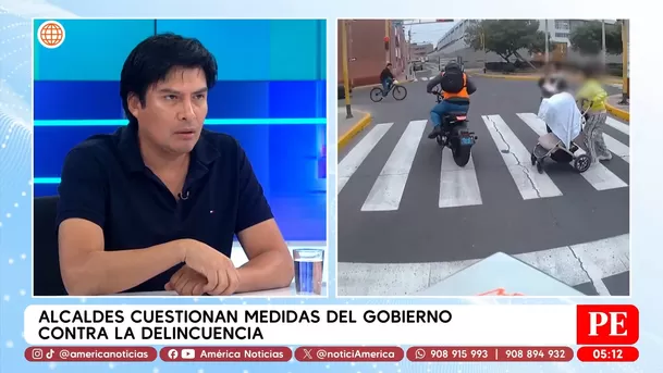 Alcaldes cuestionan medidas del Gobierno contra la delincuencia. Foto: América Noticias Alcaldes cuestionan medidas del Gobierno contra la delincuencia. Foto: América Noticias