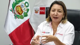 Rocío Barrios, ministra de Comercio Exterior. Video: Canal N / Foto: Presidencia