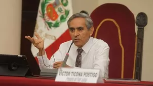 Duberlí Rodríguez, presidente del Poder Judicial / Foto: archivo Andina