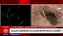 El hallazgo se hizo en Villa El Salvador. Foto: América TV