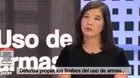 Romy Chang: "Lo principal para hablar de una legítima defensa es que exista una agresión"