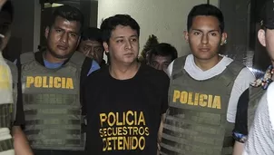 Ronny García fue detenido en el Rímac. 