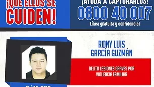 García Guzmán fue hallado culpable por el delito de lesiones graves   / Foto: Mininter