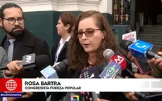 Bartra emplaza a Salaverry a mostrar pruebas de supuestas amenazas de Letona - Noticias de ursula-letona