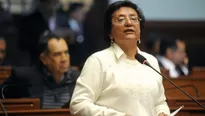   Mavila fue titular del INPE, procuradora del Estado encargada de los Asuntos de Terrorismo, entre otras funciones / Foto: Congreso de la República