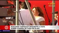 Roxanne Cheesman, quien fue pareja del expresidente, envió un comunicado. Foto y video: América Noticias