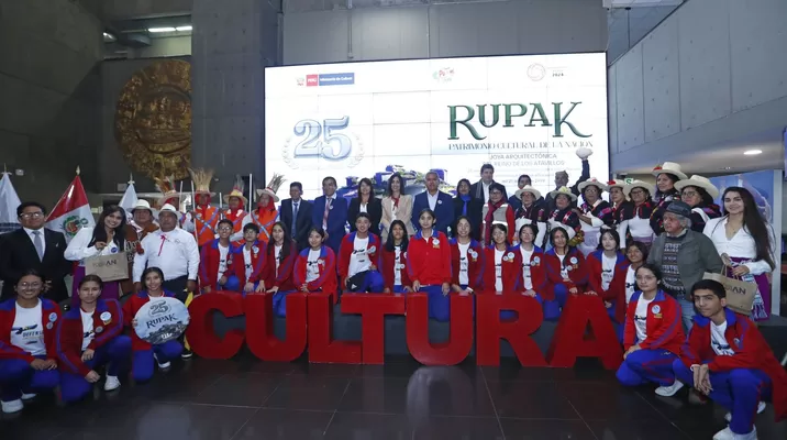 Rúpak celebra 25 años como Patrimonio Cultural de la Nación. Foto: Andina Rúpak celebra 25 años como Patrimonio Cultural de la Nación. Foto: Andina