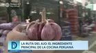 La ruta del ajo: El ingrediente principal de la cocina peruana