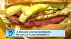 La ruta de los sanguchones más ricos y contundentes
