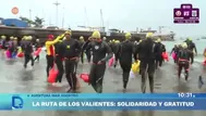 Ruta de los Valientes: apoyo a la unidad de Salvataje PNP