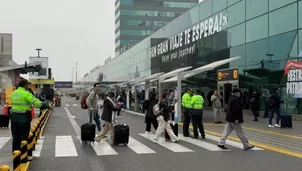 Rutas al nuevo Jorge Chávez colapsan a días de su apertura. Foto y video: Canal N/Andina
