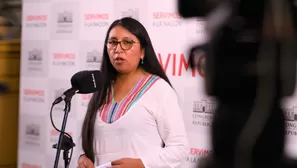 Ruth Luque denuncia a Josué Gutiérrez por caso Urresti. Foto: Congreso