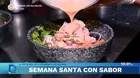 Sabor marino por Semana Santa