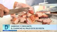 Sabroso y crocante: El chancho al palo esta de fiesta