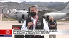 Francisco Sagasti: "Invocamos a los dos candidatos a debatir con respeto"