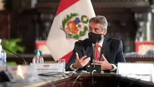 Francisco Sagasti, presidente del Perú. Foto: Presidencia Perú