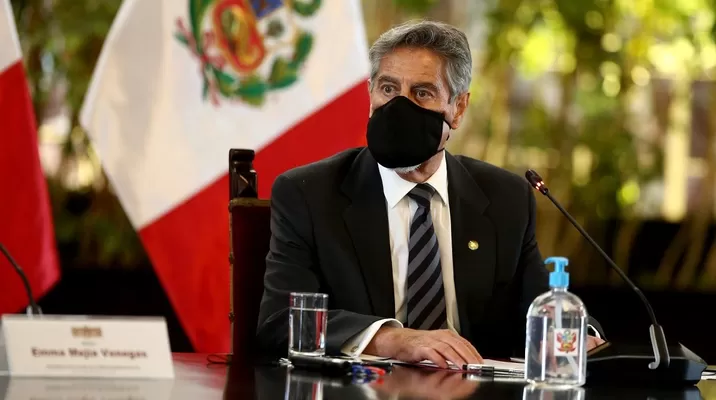 Francisco Sagasti, presidente del Perú. Foto: Presidencia Perú Francisco Sagasti, presidente del Perú. Foto: Presidencia Perú