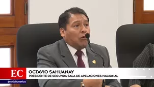 Juez César Sahuanay explicó razones sobre la separación de Concepción Carhuancho de caso Keiko. Foto: captura de TV