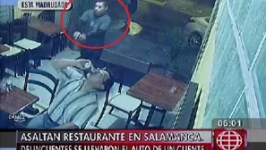 Dueño del local disfrutaba de una reunión con unos amigos / Video: América Noticias