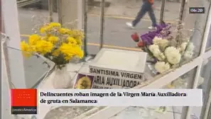 Virgen robada en Salamanca. América Noticias