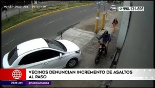 Asaltos en Salamanca. Foto y video: América Noticias