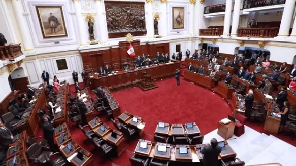 Pleno del Congreso se realizará este viernes. Foto: Andina