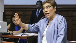 Luz Salgado, congresista de Fuerza Popular. Foto: El Comercio