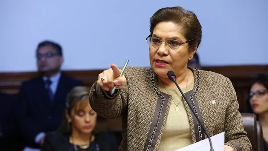 Luz Salgado se refirió al ministro del Interior, Carlos Morán. Foto: El Comercio