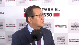 Eduardo Salhuana también remarcó que en los próximos días se instalará la Comisión de Ética. / Video: Canal N