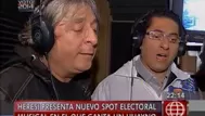 Voto 2014: Salvador Heresi habló de su nuevo tema 'El destapador' 